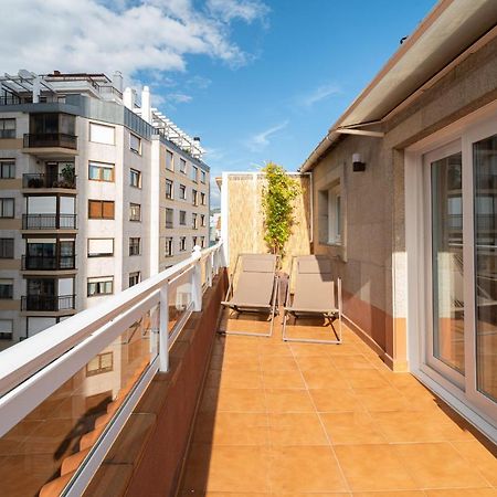 Atico En El Corazon De Vigo Apartment Bagian luar foto