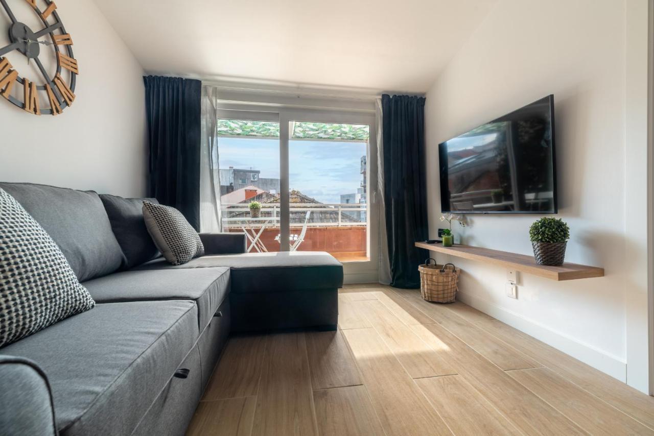 Atico En El Corazon De Vigo Apartment Bagian luar foto